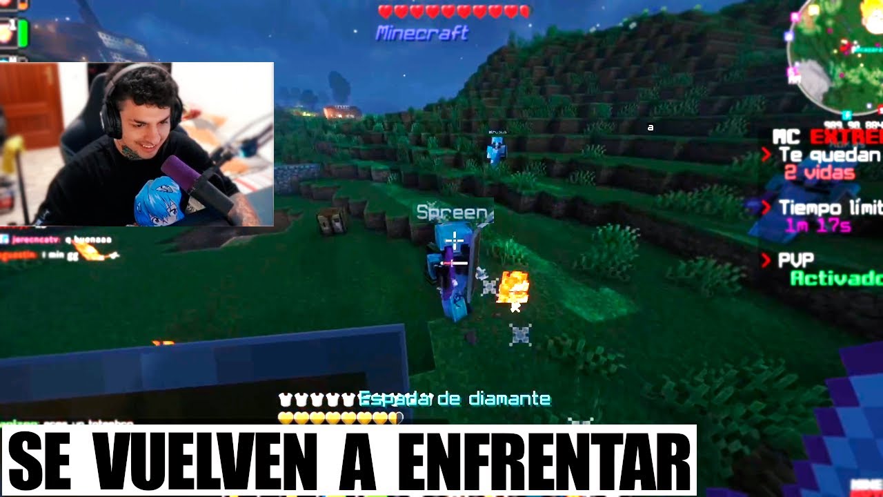 Marki vs Spreen en Minectaft Extremo   MarkiLokuras