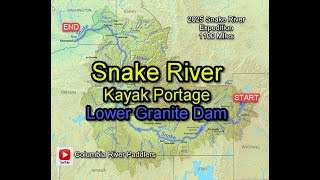 Snake River Kayak Portage Series - Lower Granite Dam
