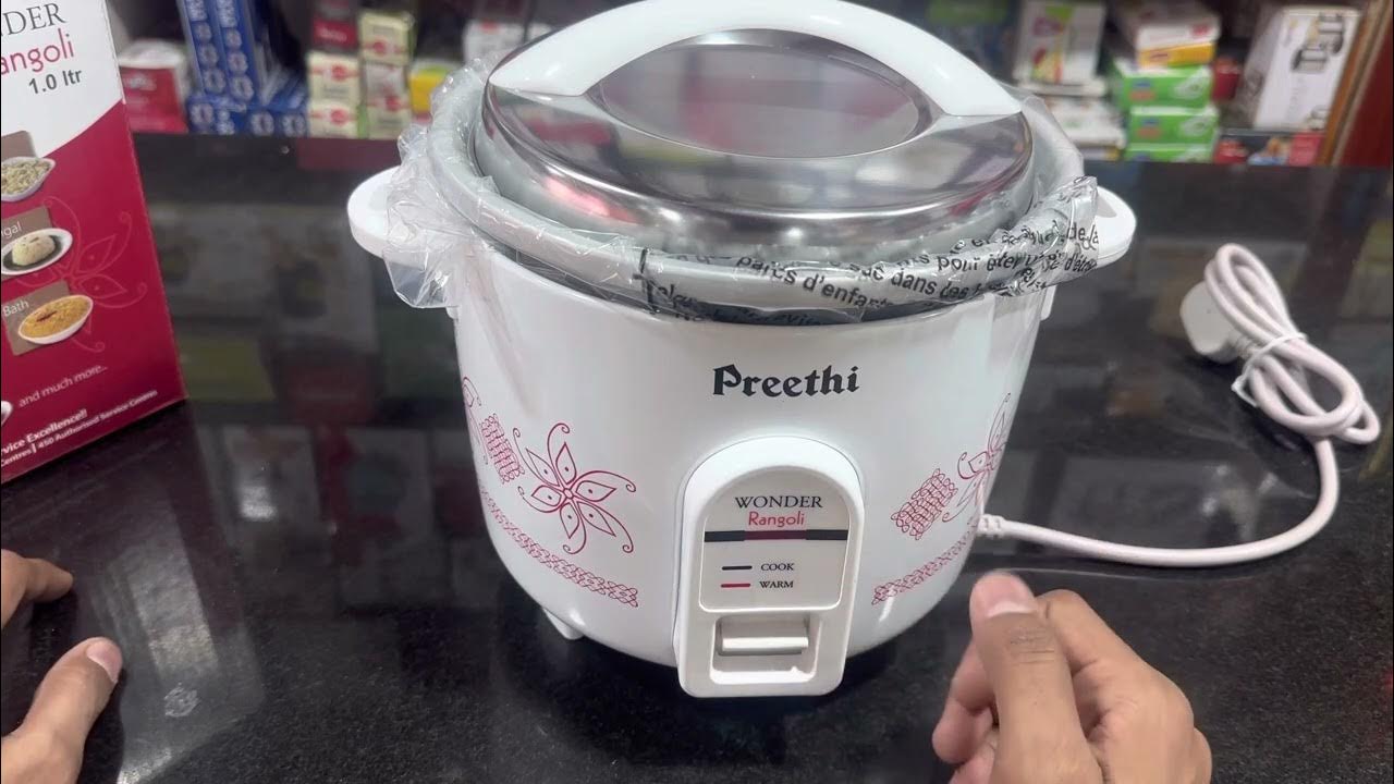 Preethi 1l Electric Rice Cooker Preethi Ranholi Rice Cooker Unboxing