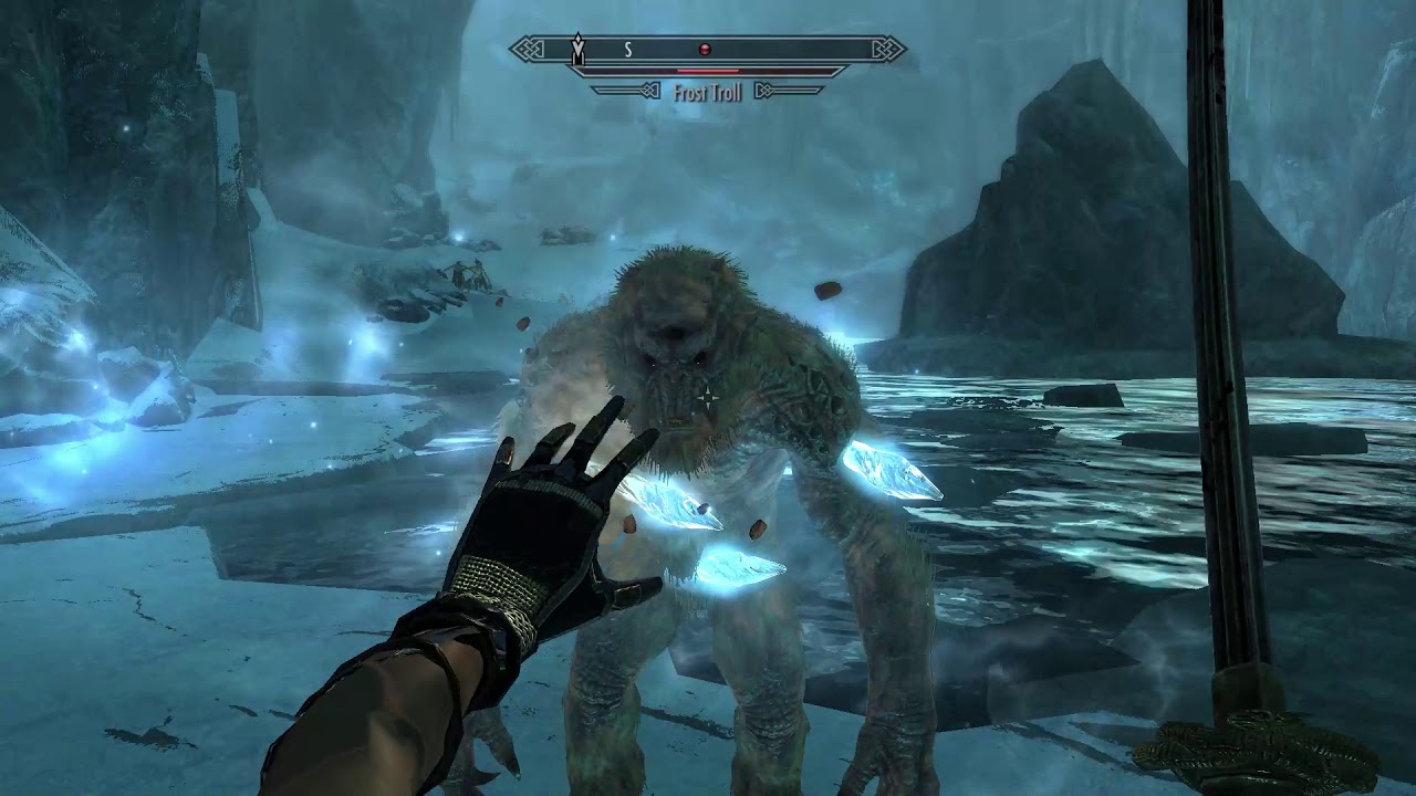 Skyrim - Trolling the Troll