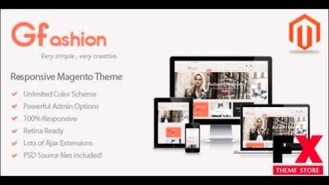 Preview GFashion- Responsive Magento Theme TFx