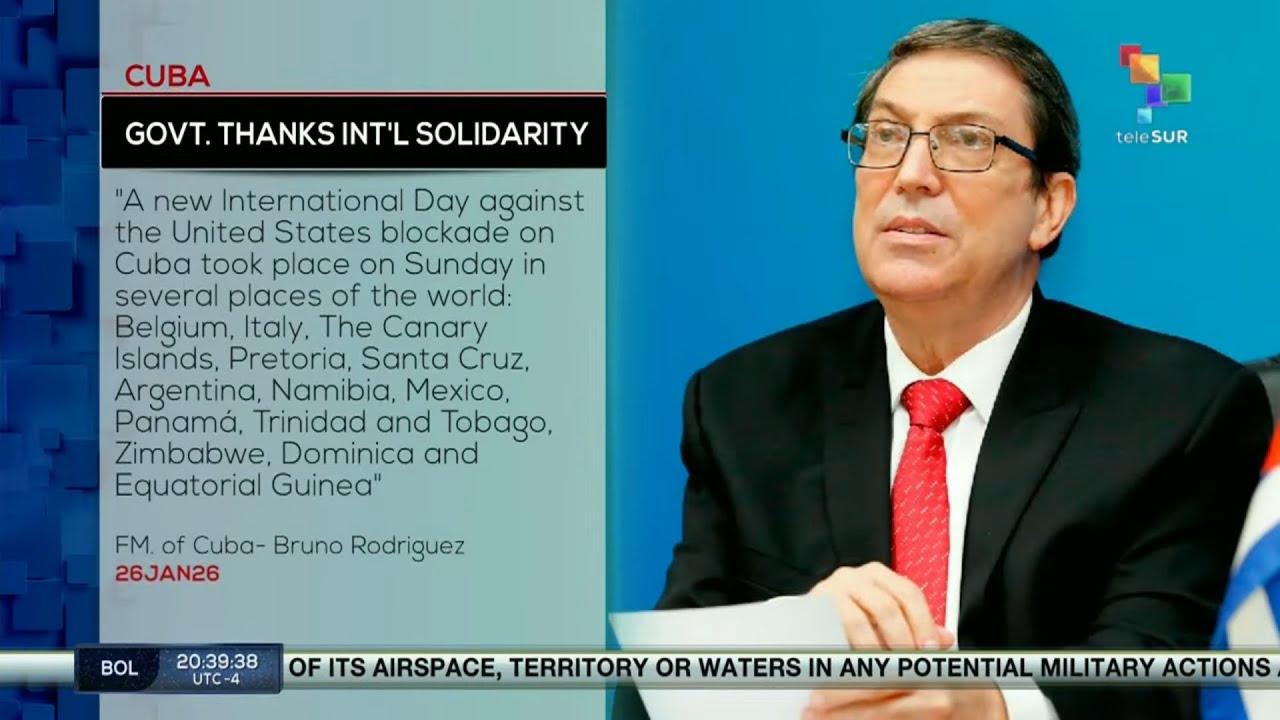 Куба | Правительство выражает благодарность за международную солидарность