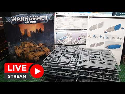 Building Warhammer 40k Astra Militarum Baneblade