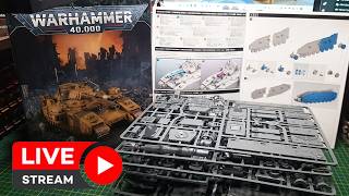 Building Warhammer 40k Astra Militarum Baneblade