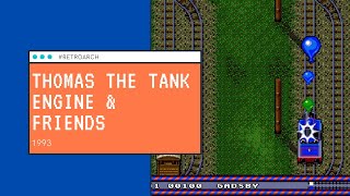 Thomas the Tank Engine & Friends (1993) [MD] - RetroArch with Genesis Plus GX Wide