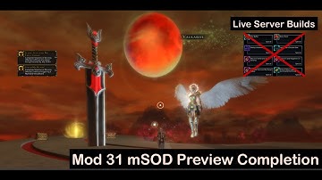 Mod 31 | Shackles of Divinity (mSOD) | Preview Completion | D&D Neverwinter Online