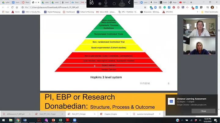 Tracy and Jill discuss EBP vs. research vs. QI