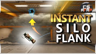 INSTANT LOBBY SMOKE to FLANK SILO on NUKE | CS2 afap