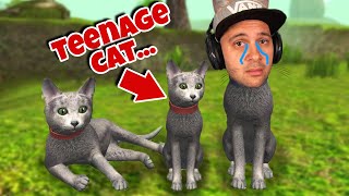 My Baby Kitten is a Teenager now... | Cat Simulator 2020