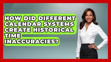 How Did Different Calendar Systems Create Historical Time Inaccuracies? - The Numbers Channel