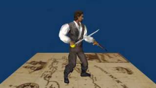 "Calico Jack" Rackham  - A VRML/X3D Skinned Hanim Avatar In Two 3D Viewers