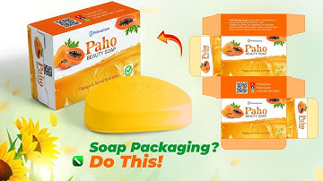 This Box Got Me Paid | Creative Soap Box Packaging Design | CorelDRAW Tutorial