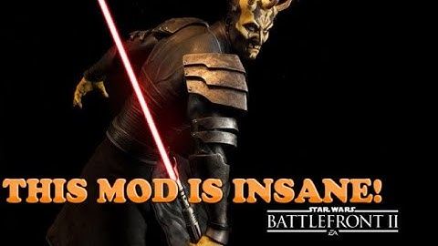 Star Wars Battlefront 2 Prequel Characters Mod!