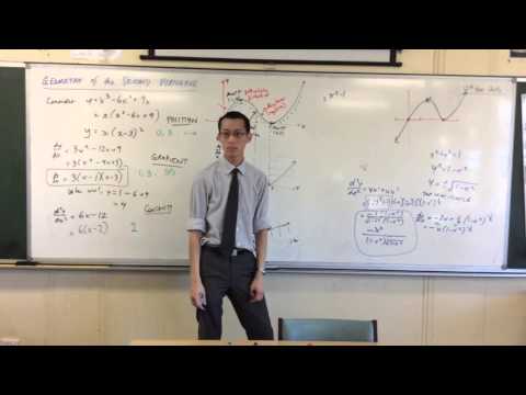 Geometry of the Second Derivative (3 of 4: Finding the concavity of a circle)