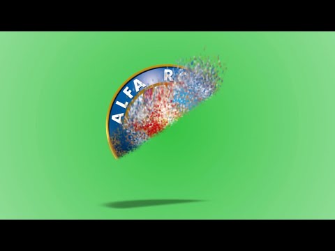 After Effects Outputs_ particles logo reveal output in after effects.