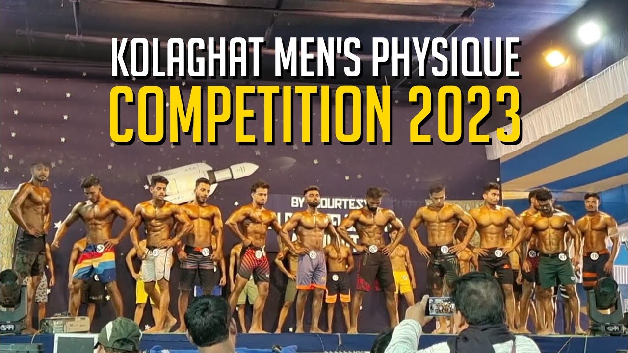 men's physique competition in kolaghat/men's physique stage performance