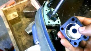 Replace impeller/Rebuild waterpump on a Yamaha F4 outboard