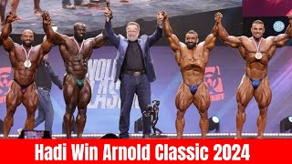 Hadi Choopan Win Arnold Classic 2024 / Samson Dauda Lost  Speech + All Winner List