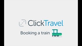 (HOW TO) Book a train on the Click Travel platform. screenshot 5