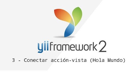 3 -Yii Framework 2 - Conectar acción-vista (Hola Mundo)
