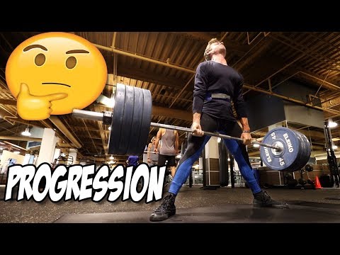 STRIVING FOR PROGRESSION (POWERLIFTING VLOG)