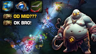Pudge vs Outworld Destroyer Mid | Pudge Official
