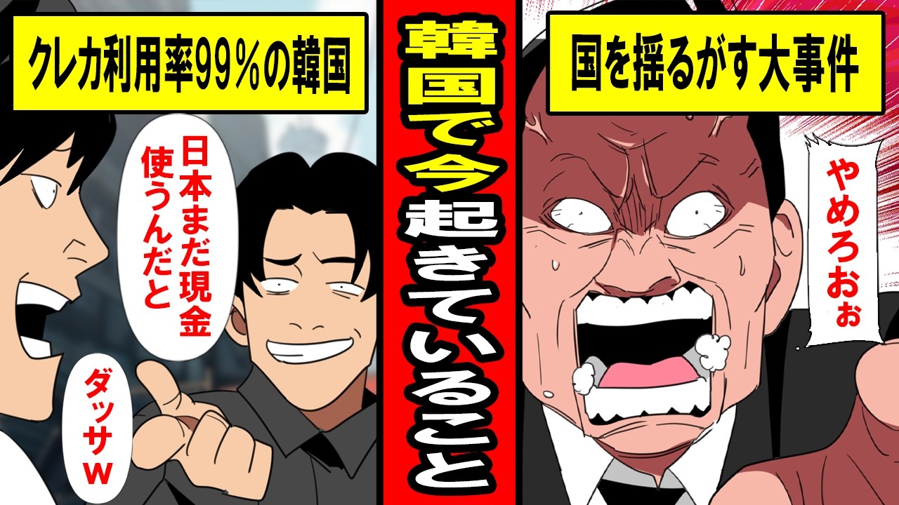 【実録】日本を笑っていた韓国で、今、起きている大事件とは
