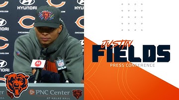 Justin Fields: ‘We’re building everyday and improving every game’ | Chicago Bears