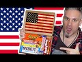 British Guy Reacts to American CANDY (SWEETS)