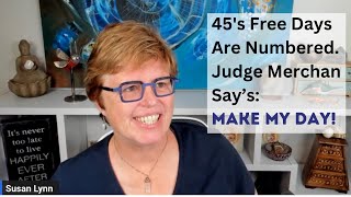 Courtroom Brawl? 45's Last FREE Days Are Finally Here!💥 Karmageddon Is Here. ⚖️ #politics #psychic