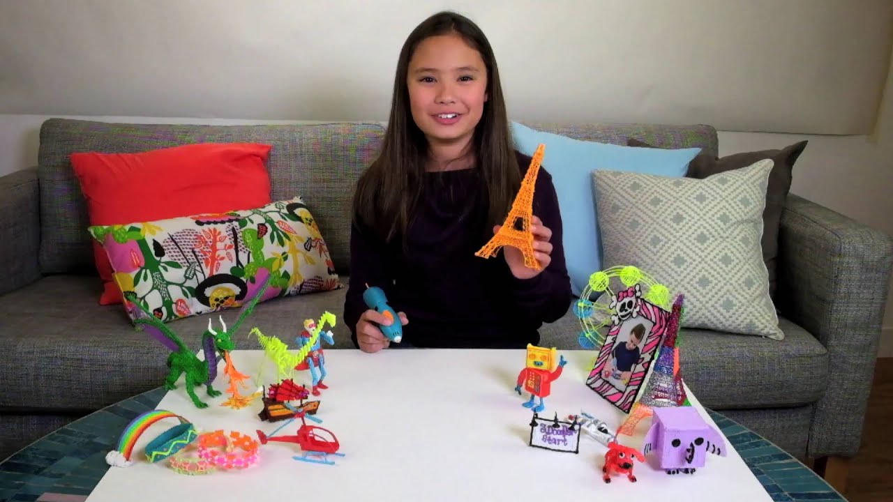 3Doodler Start Eiffel Tower Project Demo YouTube