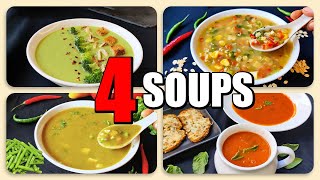 4 Healthy Winter Soup Recipes Quick & Easy Drumstick Soup Tomato Soup Recipe Broccoli Soup