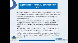 AutoCAD certification - Is AutoCAD good to certify?