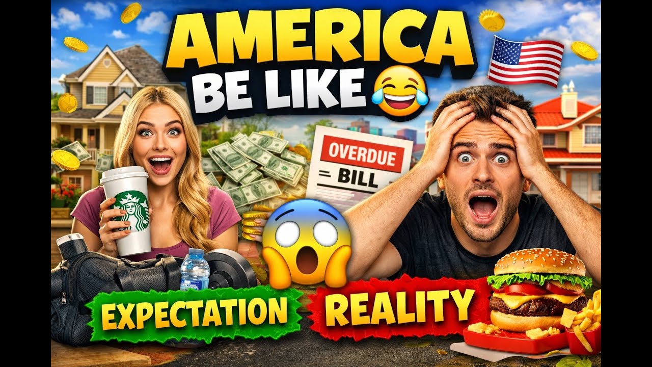 Life in America Be Like 😂🇺🇸 | Full Funny AI Story”