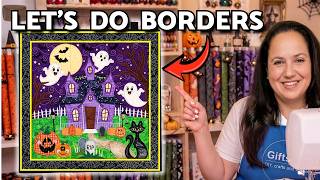 Halloween Night Wall Hanging Stitch Along | Spider Web Border screenshot 4
