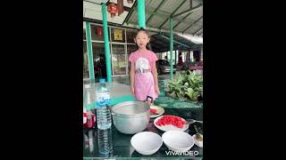 น้องมะลิพาเพลิน กับ วุ้นแตงโม