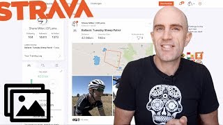 STRAVA - Activity Photo Upload Via The Web screenshot 3