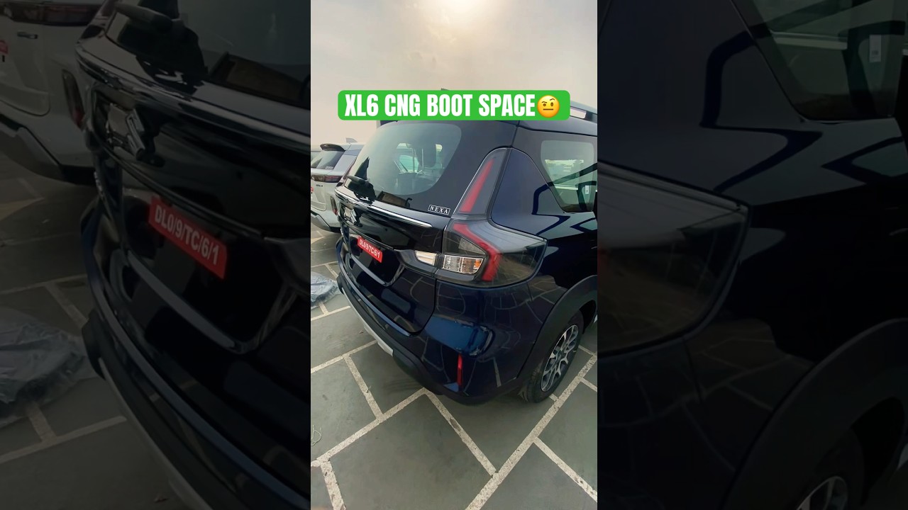 XL6 CNG Boot Space😍| Nishant Kataria 