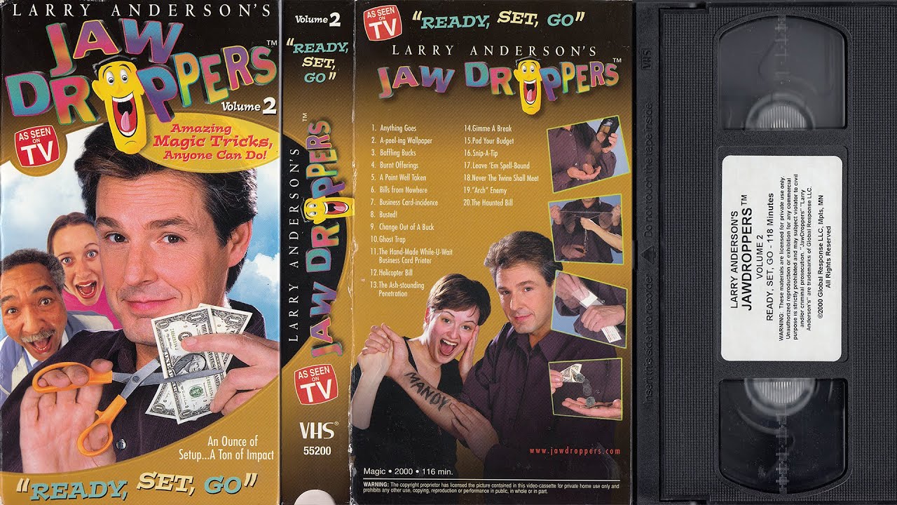 Larry Anderson's Jaw Droppers Vol 2 (2000) VHS 60fps