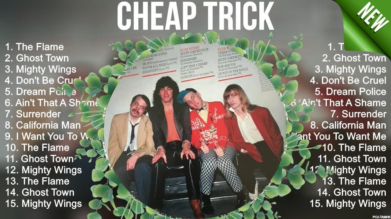 Cheap Trick Best Songs Of All Time 💛💛 Captivating And Emotionally