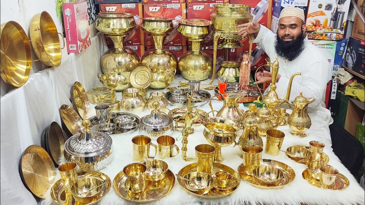 ২০০ শত বছর টেকসই অরিজিনাল ইন্ডিয়ান গুজরাটি কাঁসার কালেকশন//Indian casa price in BD