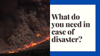 Disaster Checklist