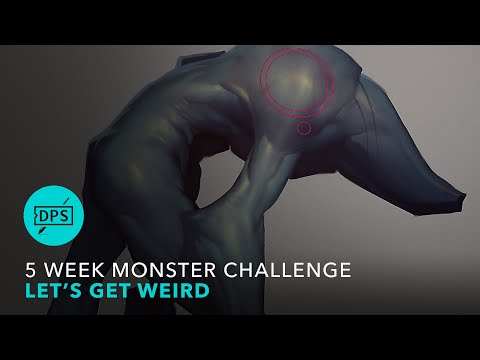 Concept Art Exercise: How To Paint Strange-Looking Monsters