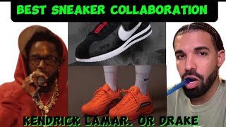Drake or Kendrick Lamar: Who has the best sneaker Collaboration | Nocta Glide | Reebok | Nike