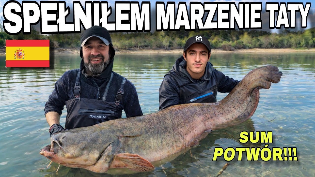 REKORDOWE SUMY W HISZPANI RAZEM Z TATĄ - RZEKA EBRO