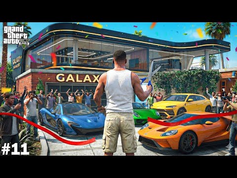 Franklin get back his house and showroom in gta 5|| Franklin open new showroom 