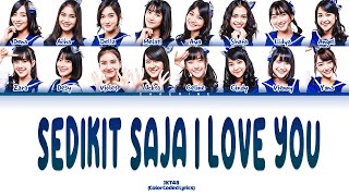 Jkt48  Sedikit Saja I Love You S color Coded S