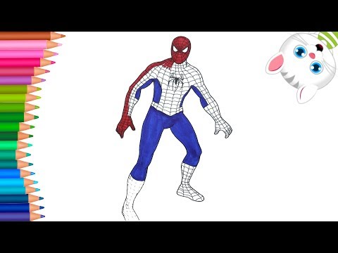 người nhện | Tay Nhỏ Sách Màu