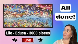 Life - 3000 pieces by Educa FINISHED!