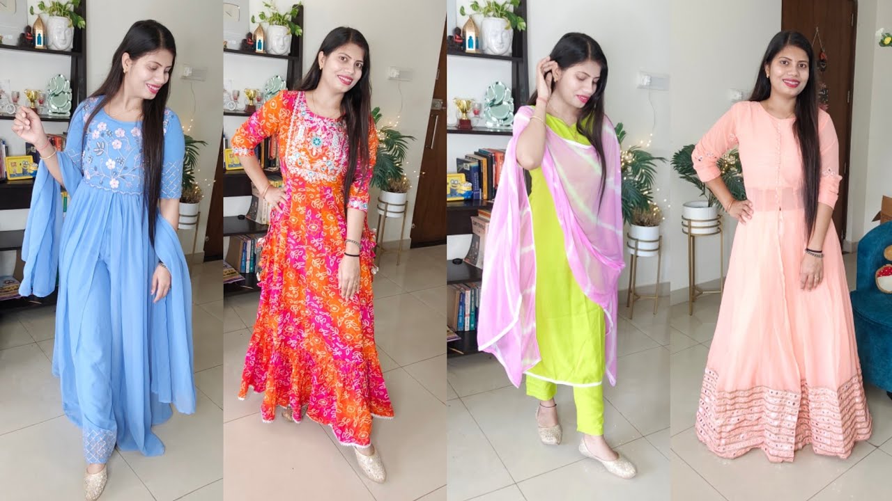 Meesho Party wear Gown Review/Meesho DesigneKurta Set Haul/Meesho Kurta Review #meesho#Haul 